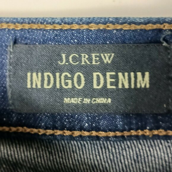 J Crew Low Rise Indigo Cut Off Jean Shorts 24 - Picture 4 of 6